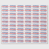 Donald Trump is mijn President inpakpapier (Vlak)