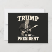 Donald Trump Is Mijn President Kaart (Voorkant)