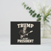 Donald Trump Is Mijn President Kaart (Staand voorkant)