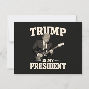 Donald Trump Is Mijn President Kaart