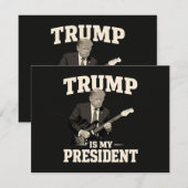 Donald Trump Is Mijn President Kaart (Voorkant / Achterkant)