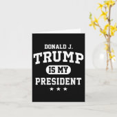 Donald Trump is mijn President Kaart (Gele Bloem)