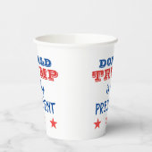 Donald Trump is mijn President Papieren Bekers (Links)