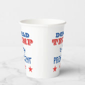 Donald Trump is mijn President Papieren Bekers (Rechts)