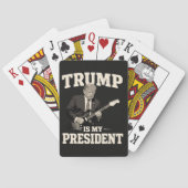Donald Trump Is Mijn President Pokerkaarten (Achterkant)