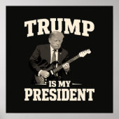 Donald Trump Is Mijn President Poster (Voorkant)