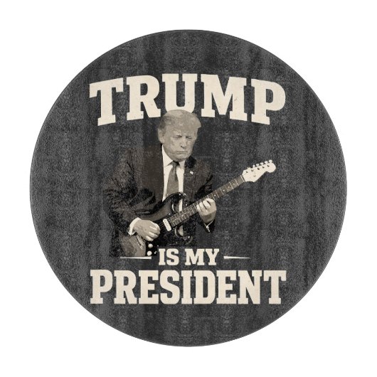 Donald Trump Is Mijn President Snijplank (Voorkant)