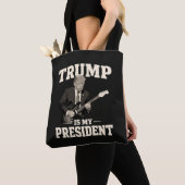 Donald Trump Is Mijn President Tote Bag (Dichtbij)