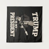 Donald Trump Is Mijn President Wandkleed (Voorkant (horizontaal))