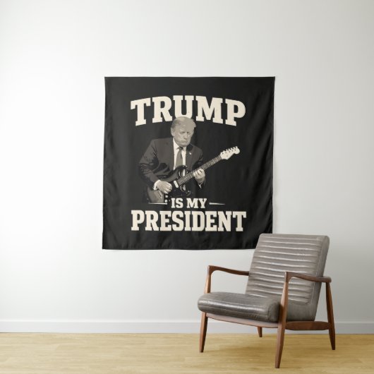 Donald Trump Is Mijn President Wandkleed (In situ)