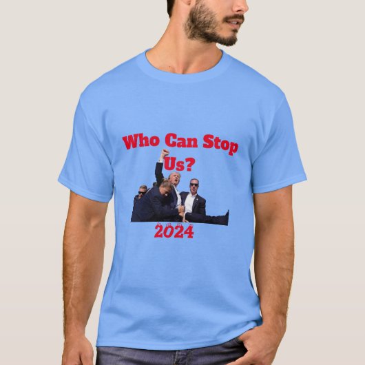 Donald Trump is neergeschoten T-shirt (Voorkant)