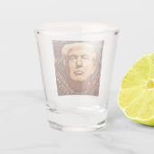Donald Trump is niet mijn politieke President Shot Glas (Achterkant)