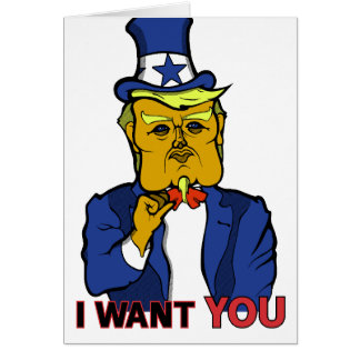 Donald Trump is oom Sam