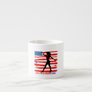DONALD TRUMP: JA, IK BEN EEN MEISJE VAN TRUMP ESPRESSO KOP