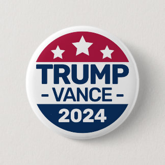 Donald Trump JD Vance 2024 Republikeinse president Ronde Button 5,7 Cm