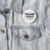 Donald Trump JD Vance 2024 Ronde Button 5,7 Cm (In situ)