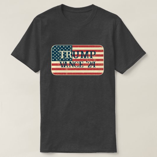 Donald Trump JD Vance 2024 T-shirt (Design voorkant)