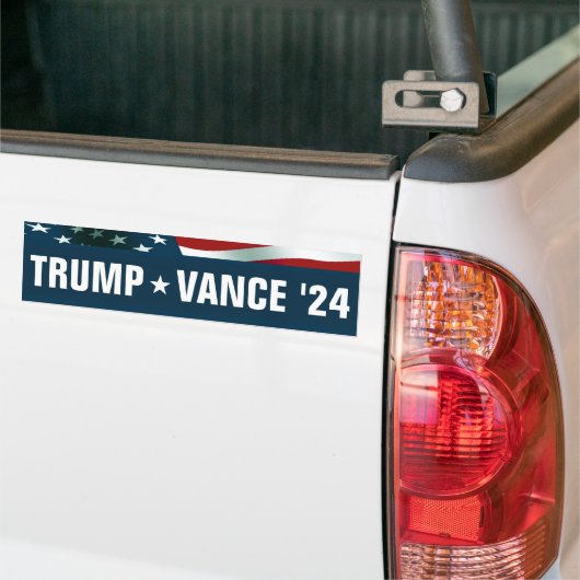 Donald Trump JD Vance President 24 Bumpersticker (Op Truck)
