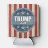 Donald Trump - Je kunt datum veranderen in 2024 Blikjeskoeler (Achterkant)