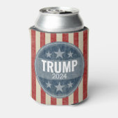 Donald Trump - Je kunt datum veranderen in 2024 Blikjeskoeler (Blikje Achterkant)