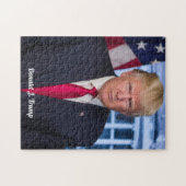 Donald Trump Jig Saw Puzzle Legpuzzel (Horizontaal)