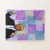 DONALD TRUMP JIGSAW PUZZZLE LEGPUZZEL (Horizontaal)