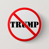 Donald Trump joe biden Ronde Button 5,7 Cm (Voorkant)