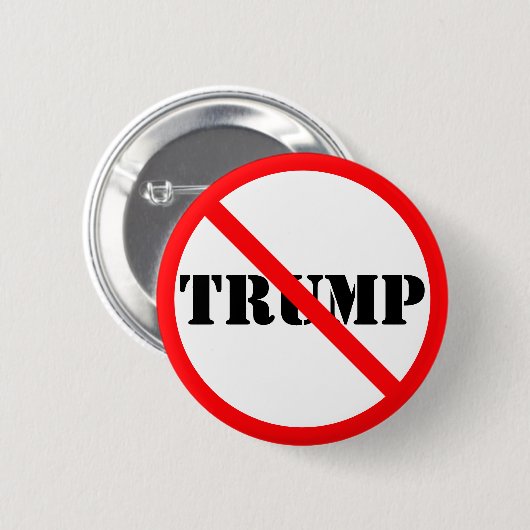 Donald Trump joe biden Ronde Button 5,7 Cm (Voorkant /achterkant)