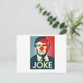 Donald Trump JOKE — Anti-Trump 2016 - Briefkaart (Staand voorkant)
