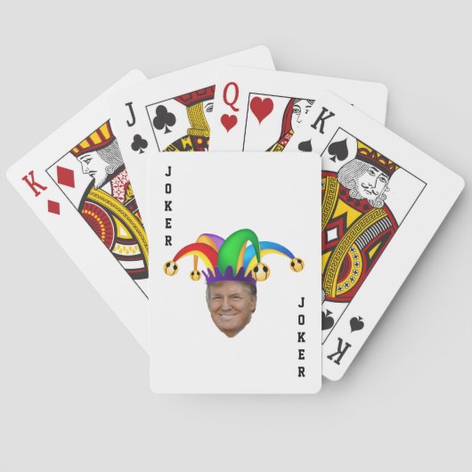Donald Trump Joker Pokerkaarten (Achterkant)
