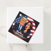 Donald Trump Kamala Harris Bedankjes Labels (In situ)