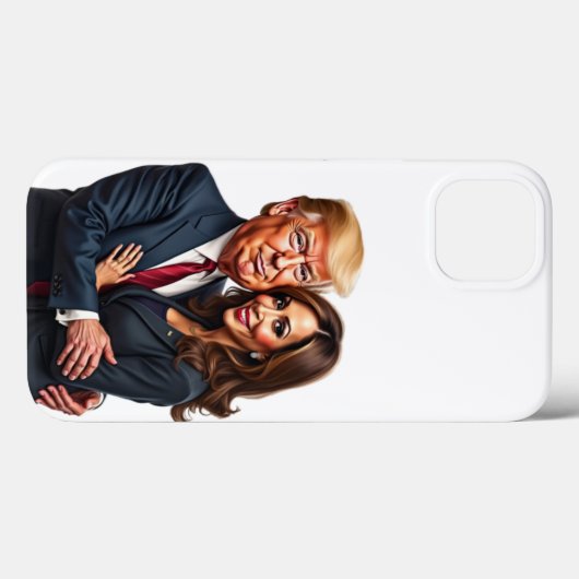 Donald Trump Kamala Harris Case-Mate iPhone Case (Achterkant (horizontaal))