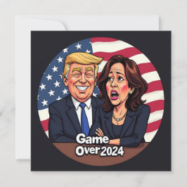 Donald Trump Kamala Harris Kaart