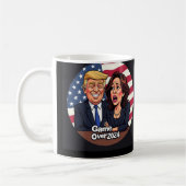 Donald Trump Kamala Harris Koffiemok (Links)