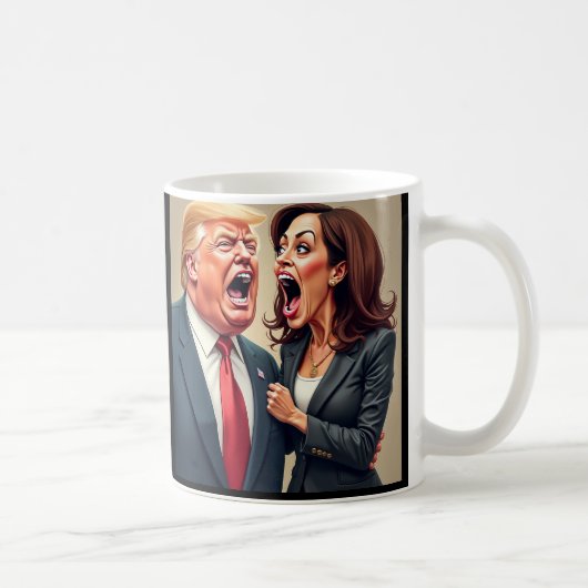 Donald Trump Kamala Harris Koffiemok (Rechts)