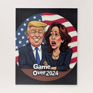 Donald Trump Kamala Harris Legpuzzel