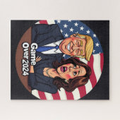 Donald Trump Kamala Harris Legpuzzel (Horizontaal)