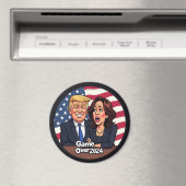 Donald Trump Kamala Harris Magneet (Insitu (Vaatwasser))