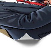 Donald Trump Kamala Harris Poster (Hoek)