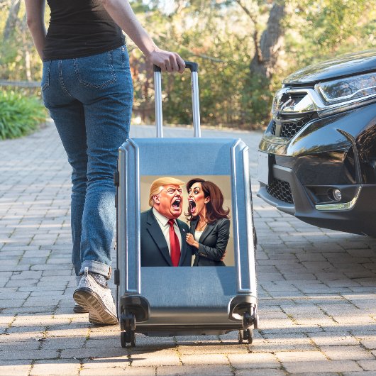 Donald Trump Kamala Harris Sticker (Koffer Insitu)