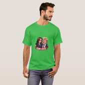Donald Trump Kamala Harris T-shirt (Voorkant volledig)