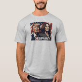 Donald Trump Kamala Harris wanhoop T-shirt (Voorkant)