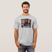 Donald Trump Kamala Harris wanhoop T-shirt (Voorkant volledig)