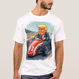 Donald Trump, kampioen van de autosport T-shirt