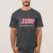Donald Trump - Keep America Great T-shirt (Voorkant)