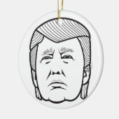 donald trump keramisch ornament (Links)