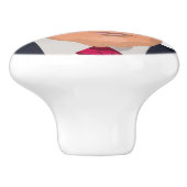 DONALD TRUMP KERAMISCHE KNOP (Zijkant)