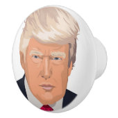 DONALD TRUMP KERAMISCHE KNOP (Rechts)