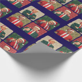 Donald Trump Kerst Grappig Cadeaupapier (Hoek)