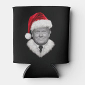 Donald Trump Kerst Grappig Santa Hat Gift Blikjeskoeler (Voorkant)